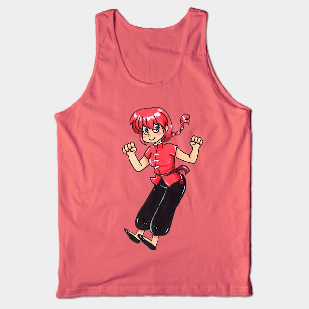 Ranma 1/2 Tank Top by LittleGreenHat